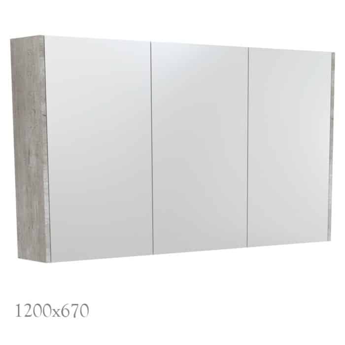 Mirror Cabinet with Industrial Side Panels, 5 x Size Options. - Image 8