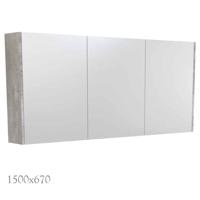 Mirror Cabinet with Industrial Side Panels, 5 x Size Options. - Image 10