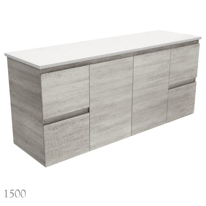 Fienza EDGE INDUSTRIAL Wall Hung Cabinet Only. 5 x Size Options - Image 12