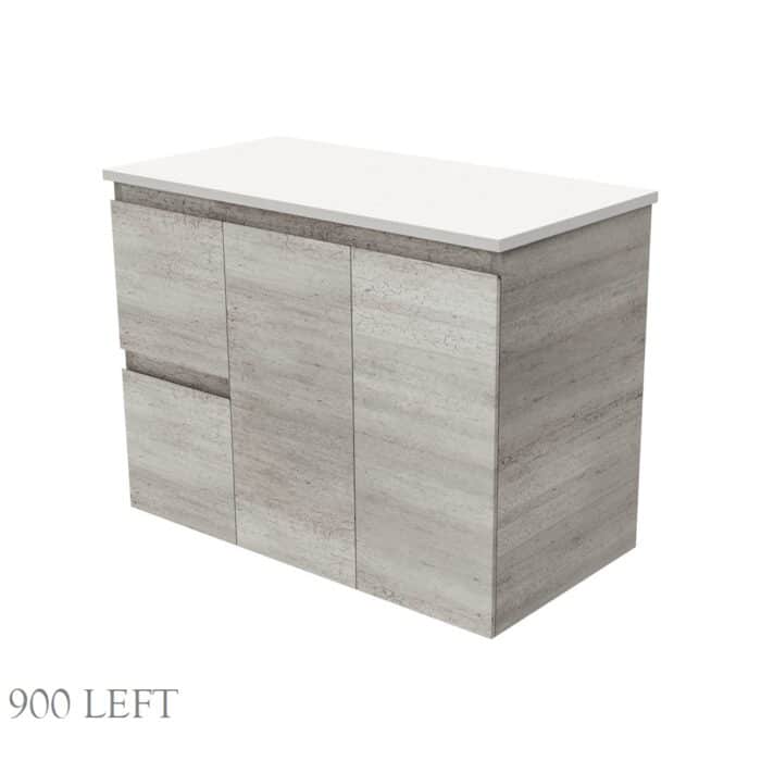 Fienza EDGE INDUSTRIAL Wall Hung Cabinet Only. 5 x Size Options - Image 7