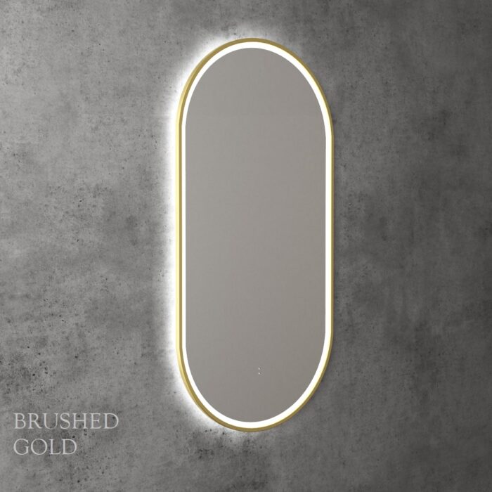LED Beau Monde FRAMED Mirror, 453x903x36mm, 6 x Colour Options - Image 7