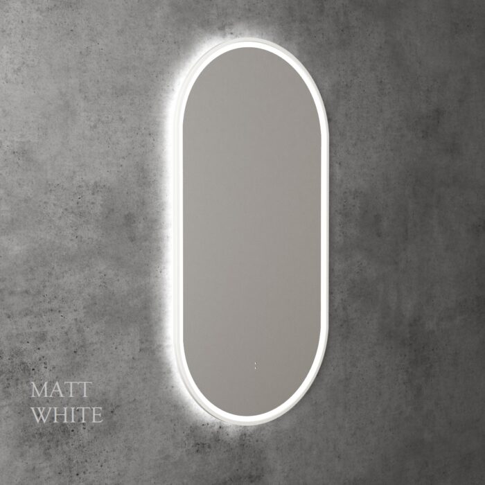 LED Beau Monde FRAMED Mirror, 453x903x36mm, 6 x Colour Options - Image 15