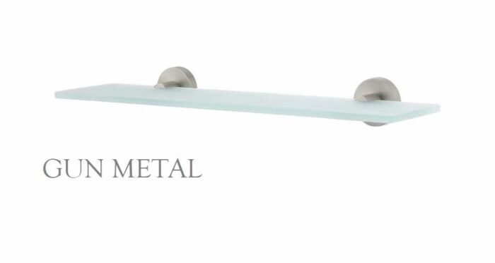 CHIA 450MM GLASS SHOWER SHELF, 4 x Colour Options - Image 5