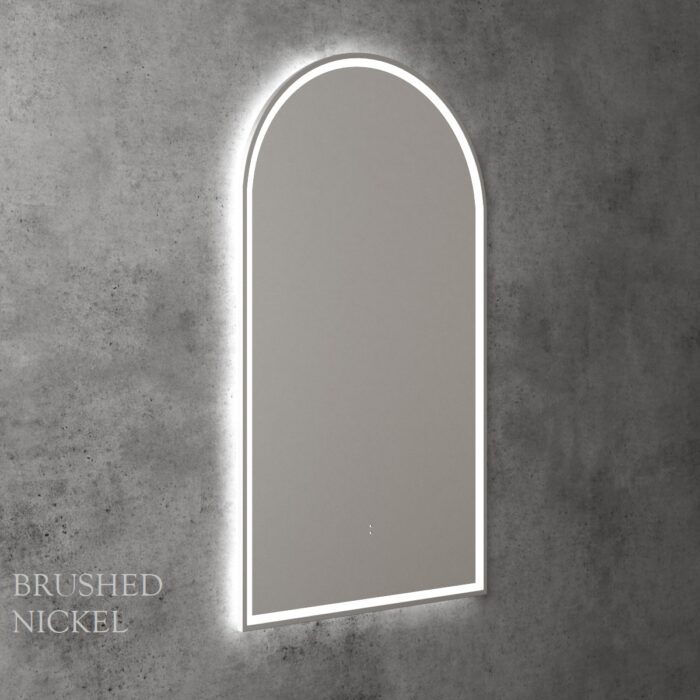 LED Canterbury FRAMED Arch Mirror 503x903x36mm, 6 x Colour Options - Image 11