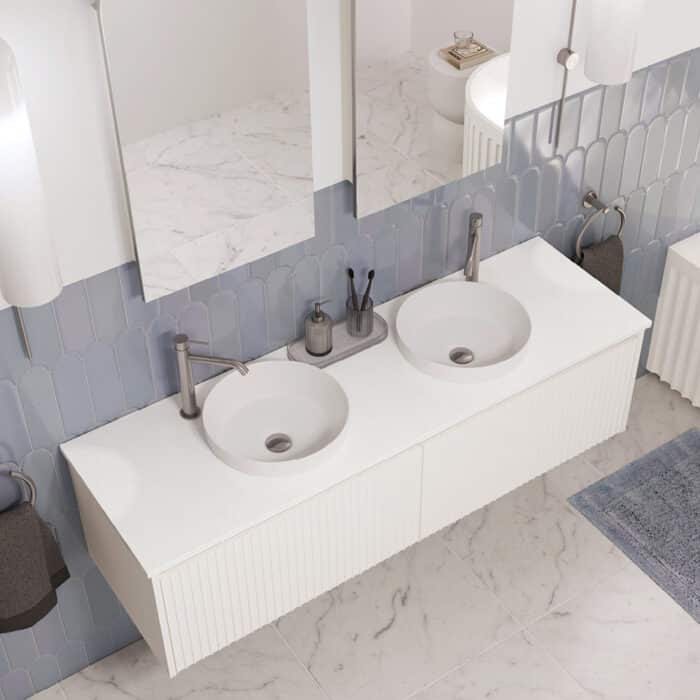 Fienza Top Crystal Pure Slab Top Only, 6 x Size Options - Image 5