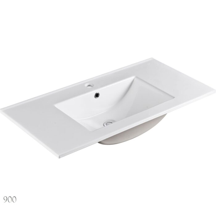 Fienza Top Dolce Ceramic Gloss White Top, 5 x Size Options. - Image 6