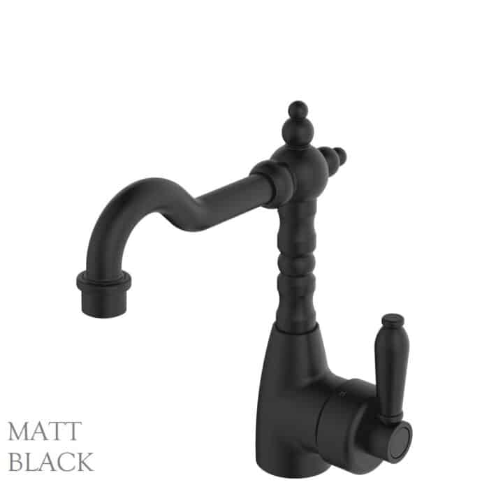 Eleanor Shepherds Crook Basin Mixer, 4 x Colour Options - Image 5