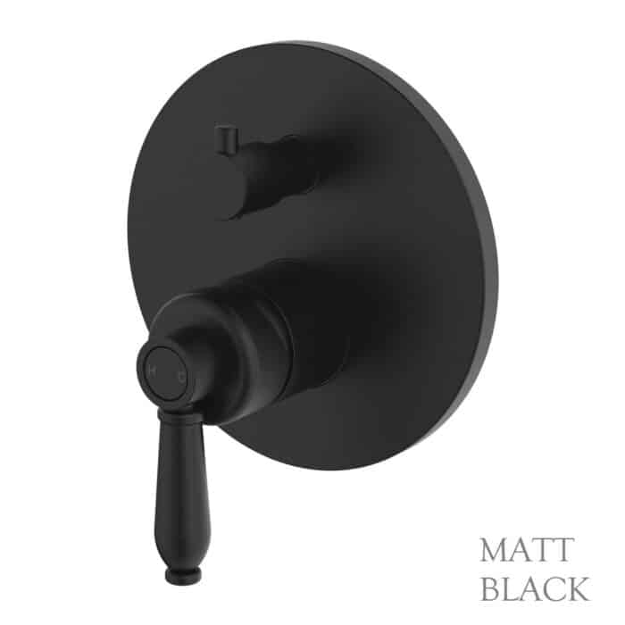 Eleanor Wall Diverter Mixer, 4 x Colour Options - Image 5
