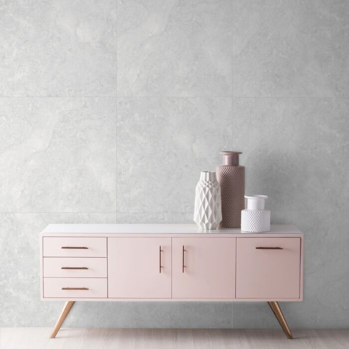 Stone Valley White Matt, 3 x Size Options - Image 2
