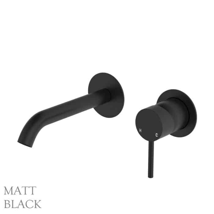 Kaya Basin/Bath Wall Mixer Set, 160mm Outlet. 6 x Colour Options - Image 5