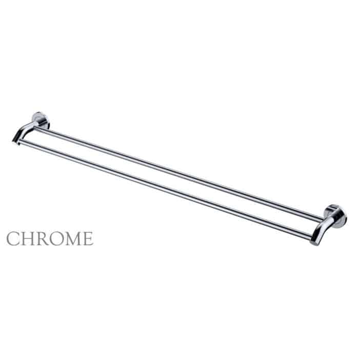 KAYA Double Towel Rail 900mm, 6 x Colour Options - Image 3