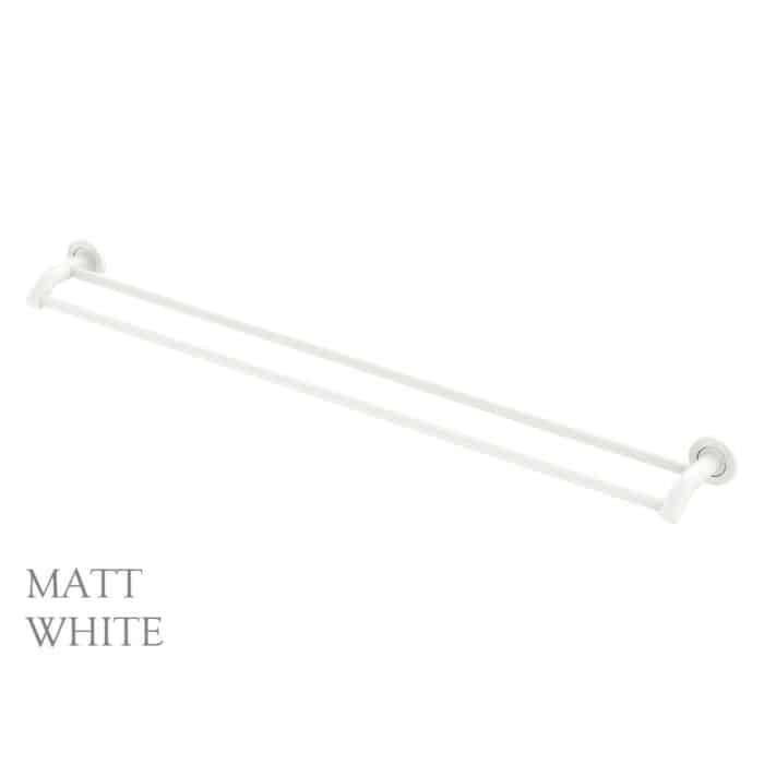 KAYA Double Towel Rail 900mm, 6 x Colour Options - Image 8