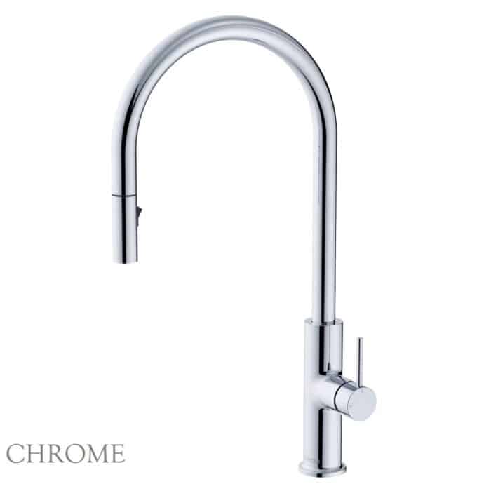 Kaya Pull Out Sink Mixer, - Image 3