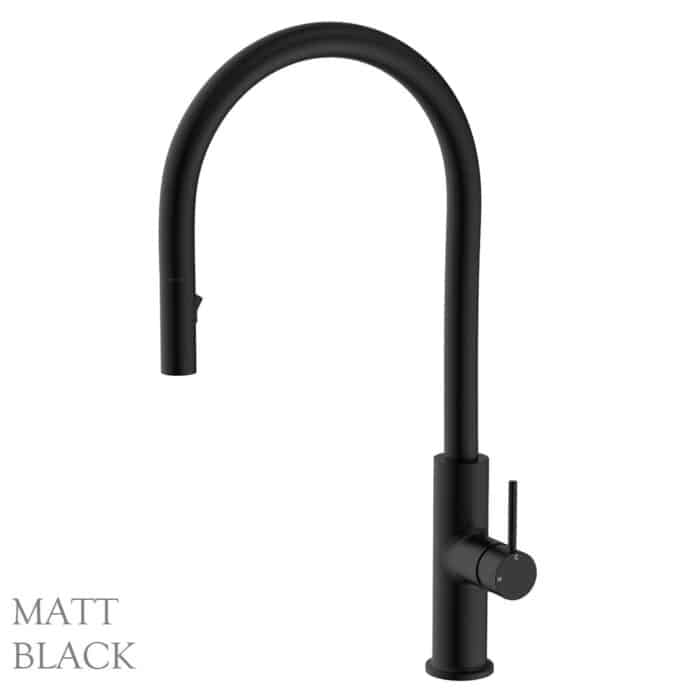 Kaya Pull Out Sink Mixer, - Image 5