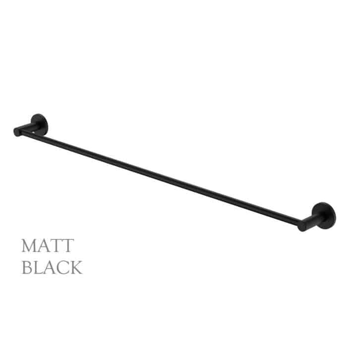 KAYA Single Towel Rail 900mm, 6 x Colour Options - Image 6