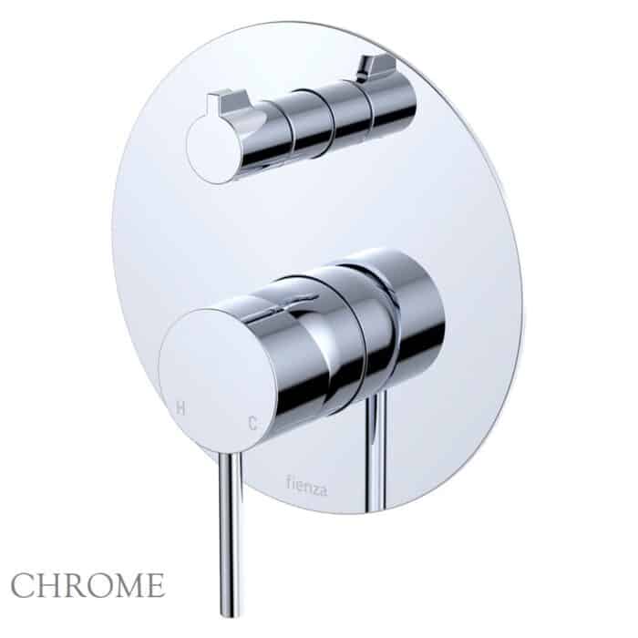 Kaya Diverter Mixer Large Round Plate. 6 x Colour Options. - Image 3