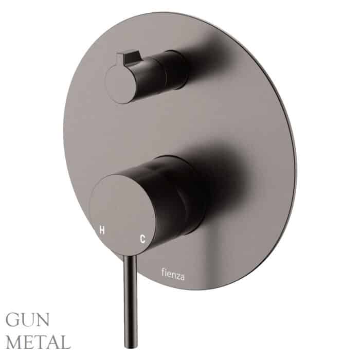 Kaya Diverter Mixer Large Round Plate. 6 x Colour Options. - Image 7
