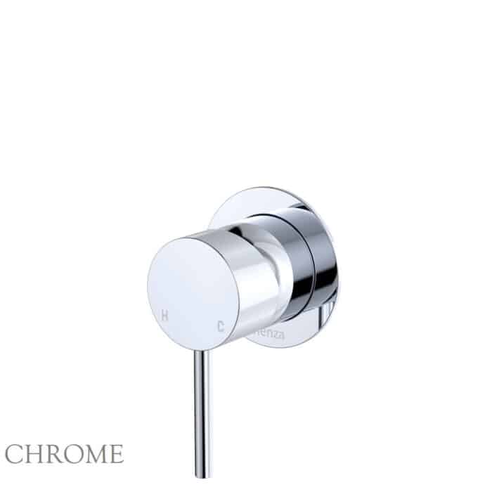 Kaya Wall Mixer, Small Round Plate, 6 x Colour Options - Image 3