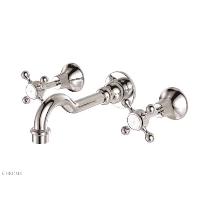 LILLIAN Shepherds Crook Basin/Bath Wall Set, 4 x Colour Options - Image 3