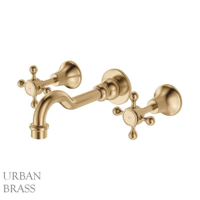 LILLIAN Shepherds Crook Basin/Bath Wall Set, 4 x Colour Options - Image 6