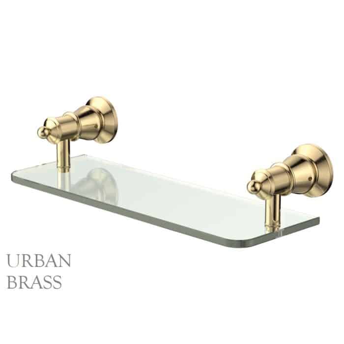 LILLIAN Glass Shelf 350mm, 4 x Colour Options - Image 6