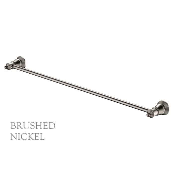 LILLIAN Single Towel Rail 800mm, 4 x Colour Options - Image 4