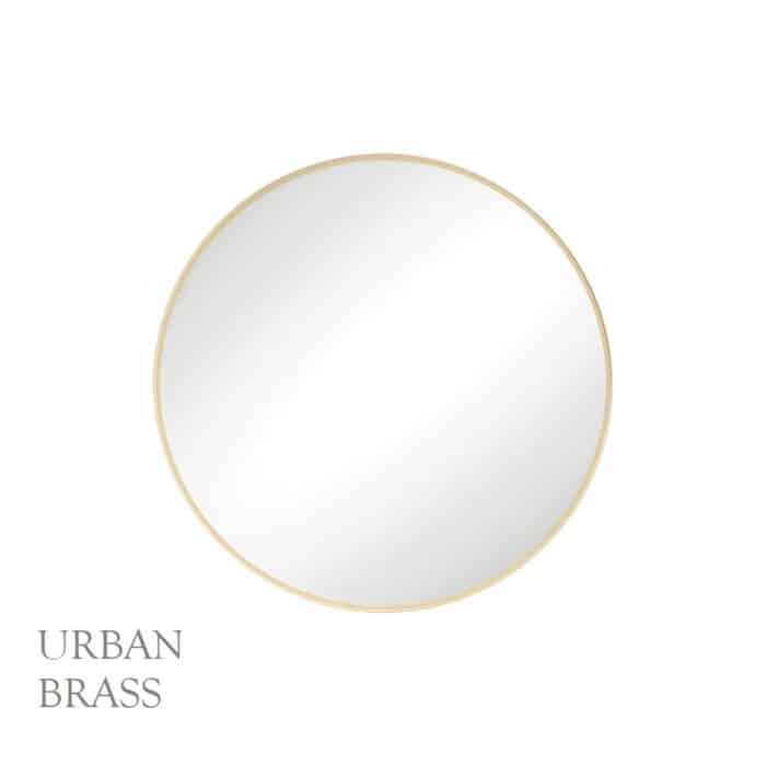 REBA Round Framed Mirror 600 mm, 3 x Colour Options - Image 5
