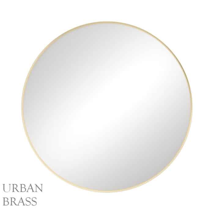 REBA Round Framed Mirror 800 mm, 3 x Colour Options. - Image 7