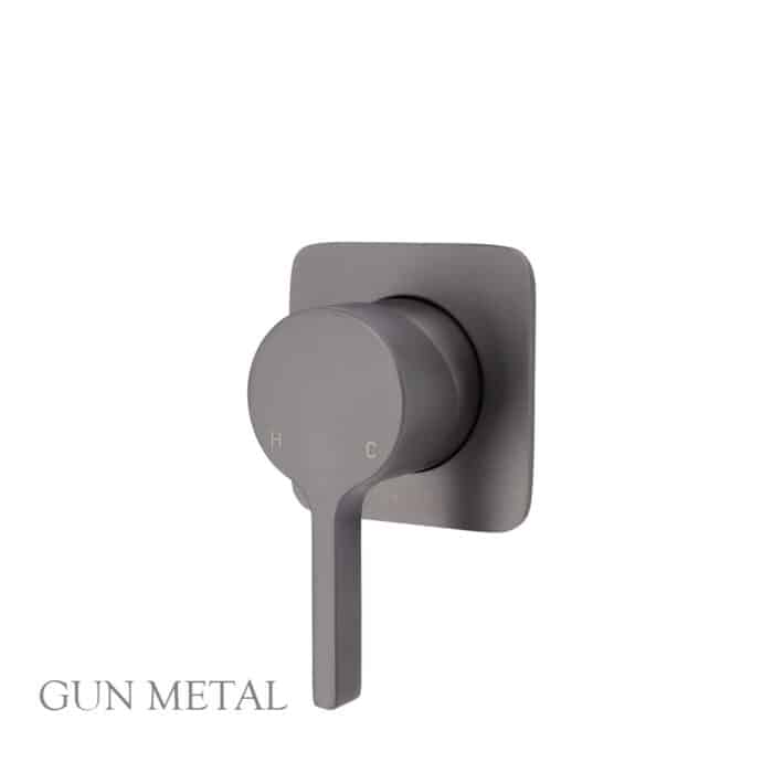 Sansa Wall Mixer Soft Square Plate, 5 x Colour Options. - Image 5