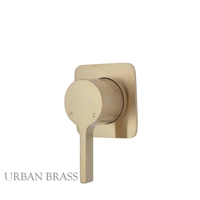 Sansa Wall Mixer Soft Square Plate, 5 x Colour Options. - Image 7