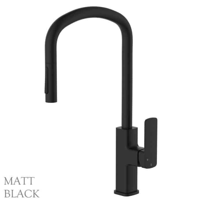 Tono Pull Out Sink MIxer, 5 x Colour Options - Image 6