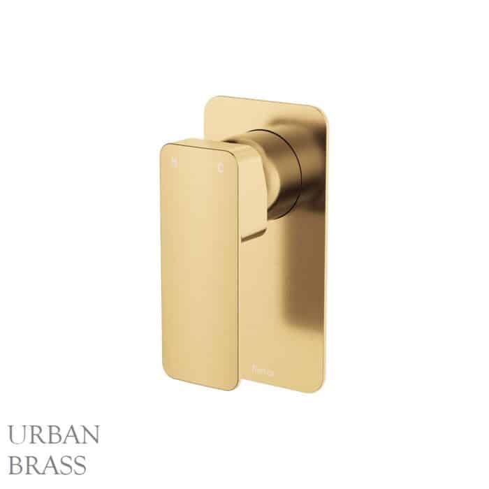 Tono Wall Mixer, Rectangular Plate, 5 x Colour Options. - Image 7