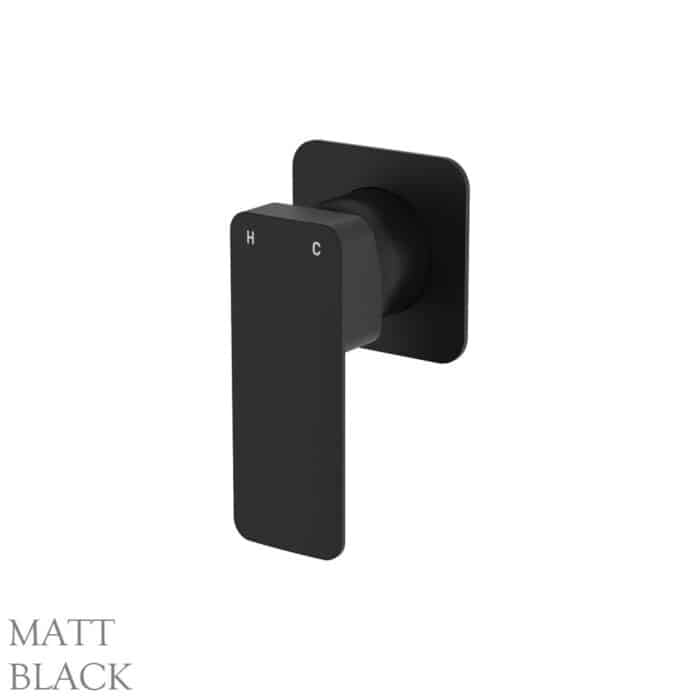 Tono Wall Mixer, Square Plate, 5 x Colour Options - Image 4