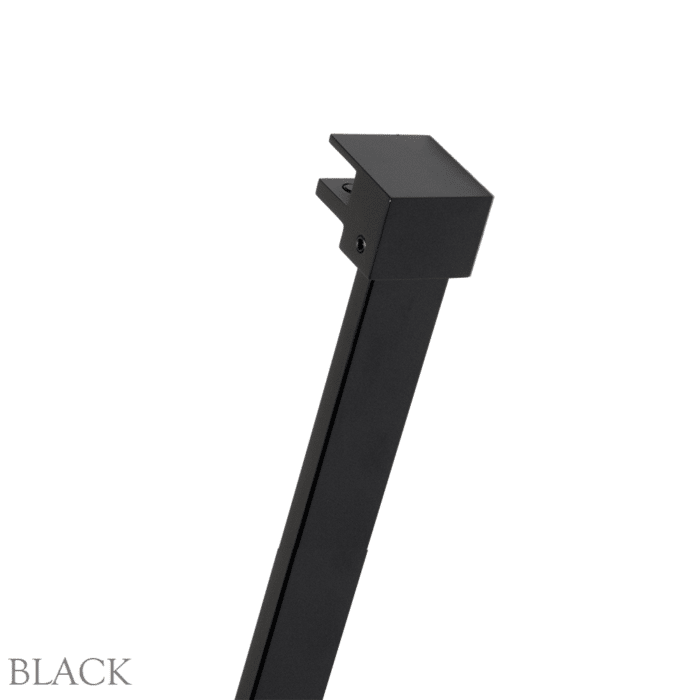 10mm Pure View Glass Panel Optional Bracing Arm, 7 x Colour Options - Image 3