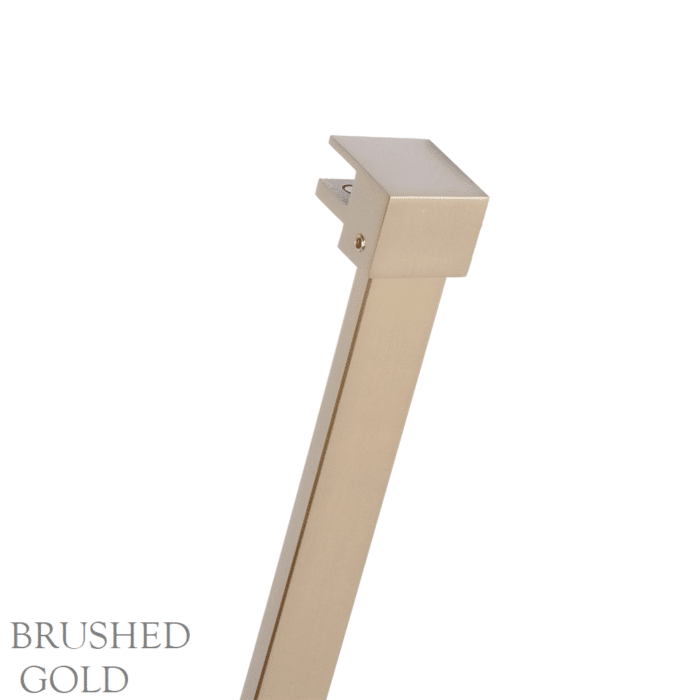 10mm Pure View Glass Panel Optional Bracing Arm, 7 x Colour Options - Image 5