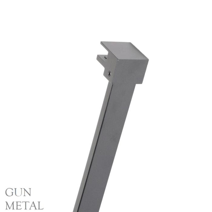 10mm Pure View Glass Panel Optional Bracing Arm, 7 x Colour Options - Image 8