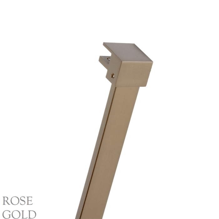 10mm Pure View Glass Panel Optional Bracing Arm, 7 x Colour Options - Image 7