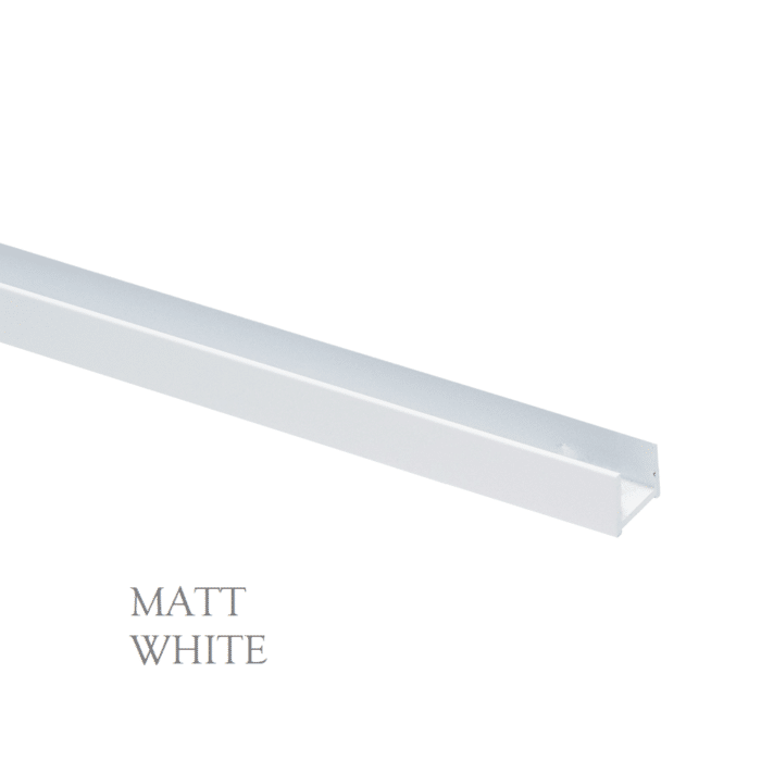 10mm Pure View Glass Panel Optional Floor Seal Rail, 7 x Colour Options - Image 4