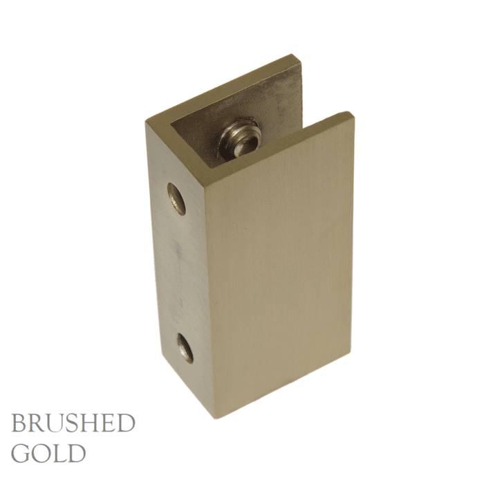 10mm Pure View Glass Panel 'U' Bracket, 7 x Colour Options - Image 5
