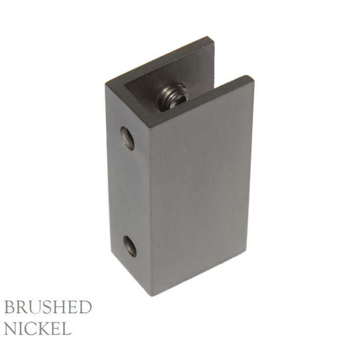 10mm Pure View Glass Panel 'U' Bracket, 7 x Colour Options - Image 6