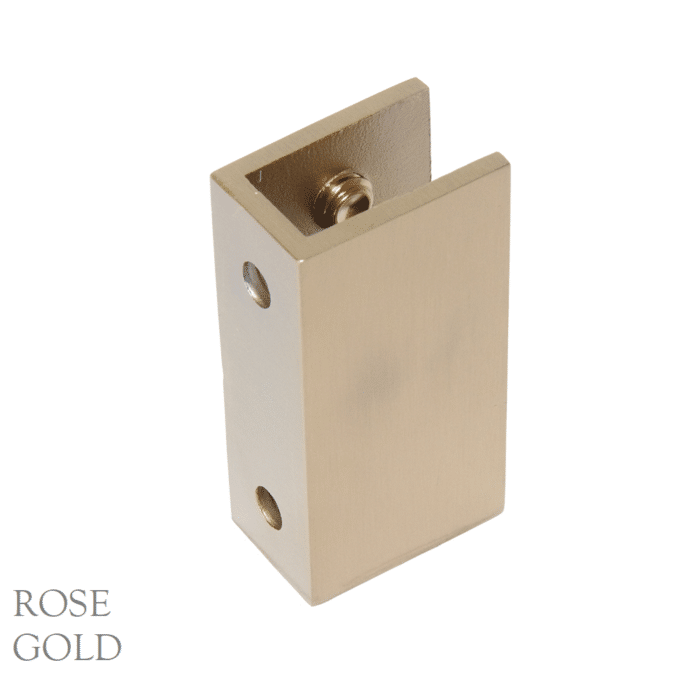 10mm Pure View Glass Panel 'U' Bracket, 7 x Colour Options - Image 7