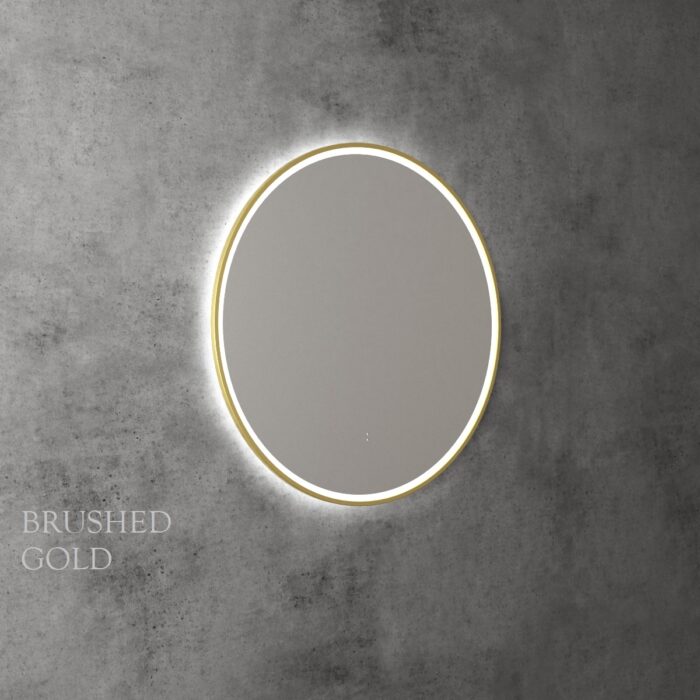LED Windsor 700 FRAMED Round Mirror 703x703x36mm, 6 x Colour Options - Image 7