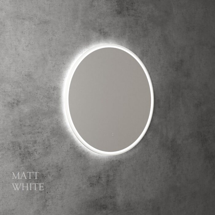 LED Windsor 700 FRAMED Round Mirror 703x703x36mm, 6 x Colour Options - Image 15