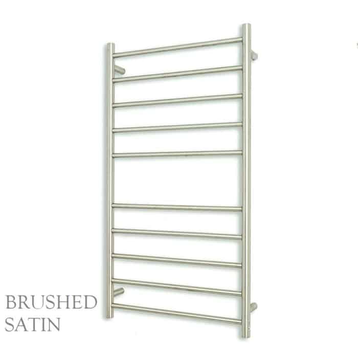 ROUND 600 x 1100mm Heated Towel Ladder, 6 Colour Options. - Image 6