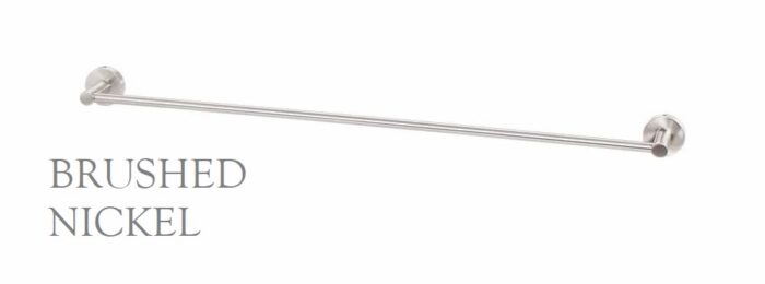CHIA 750MM SINGLE TOWEL RAIL, 4 x Colour Options - Image 4