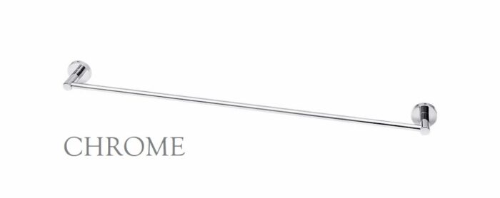 CHIA 750MM SINGLE TOWEL RAIL, 4 x Colour Options - Image 3