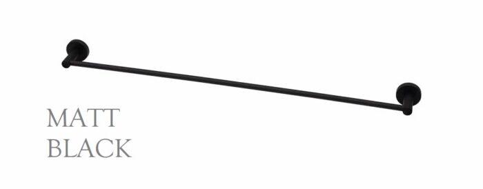 CHIA 750MM SINGLE TOWEL RAIL, 4 x Colour Options - Image 6