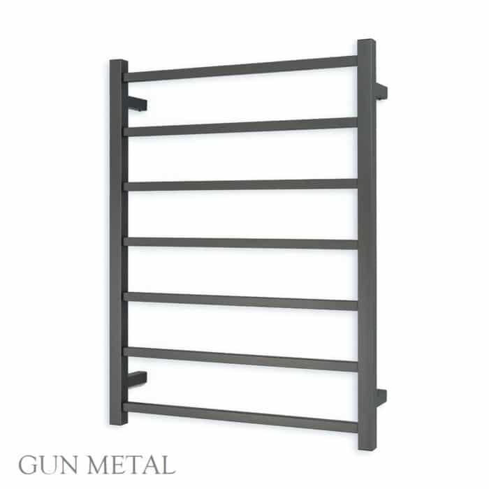 SQUARE 600 x 800mm Heated Towel Ladder, 5 x Colour Options - Image 6