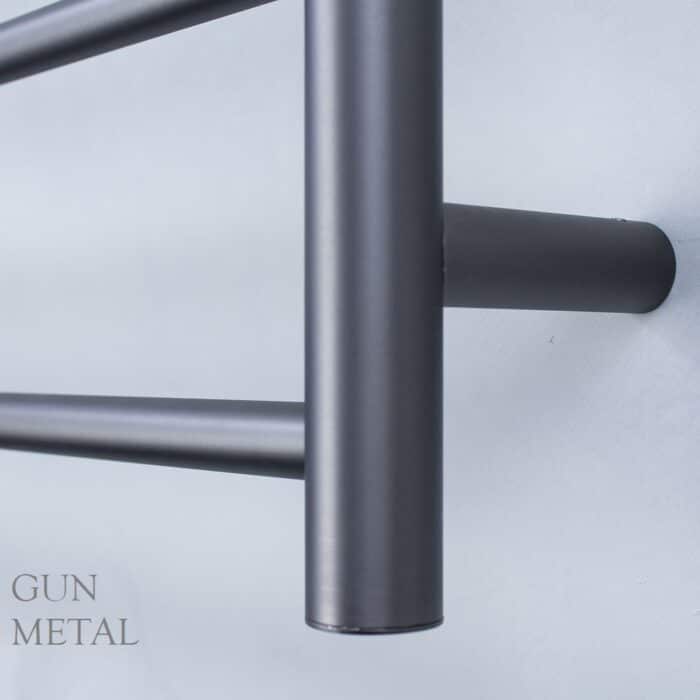 ROUND 600 x 1100mm Heated Towel Ladder, 6 Colour Options. - Image 8