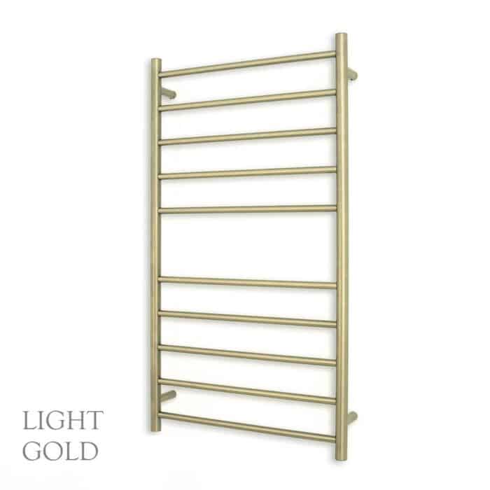 ROUND 600 x 1100mm Heated Towel Ladder, 6 Colour Options. - Image 10